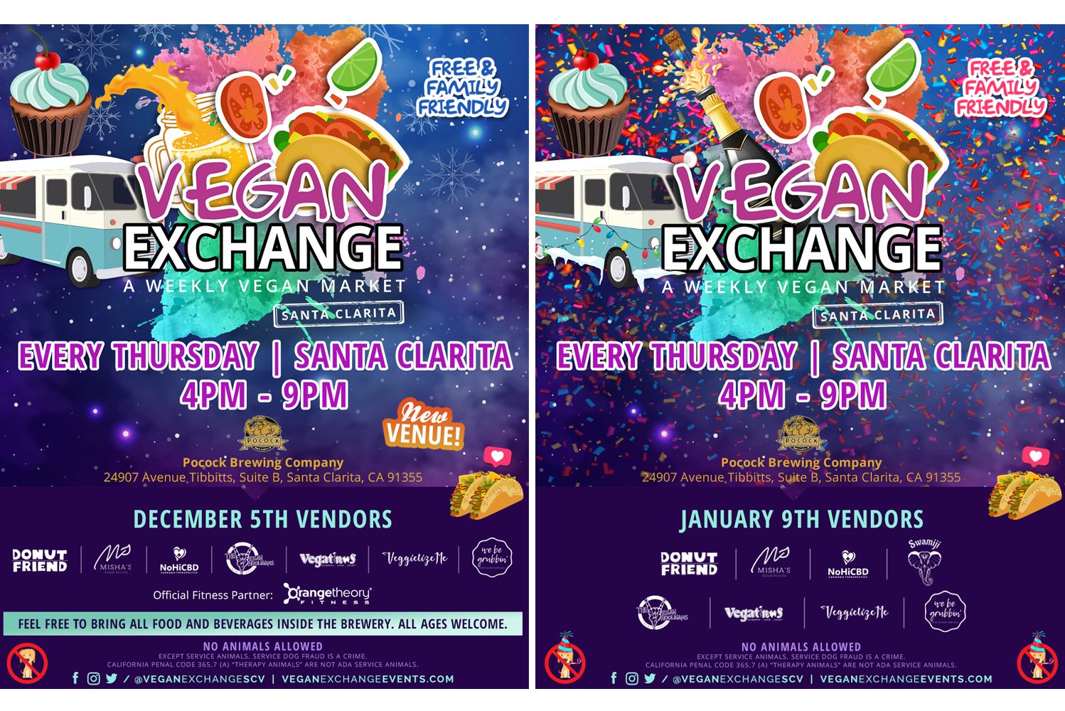 Vegan Exchange SCV Posts